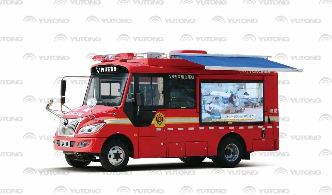 安全守护成长，永盈会宣传消防车助力消防安全“开学第一课”！
