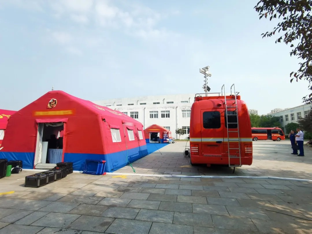 专业支撑专业，永盈会勘察消防车参演2024年度山东全省消防监督岗位演练活动！