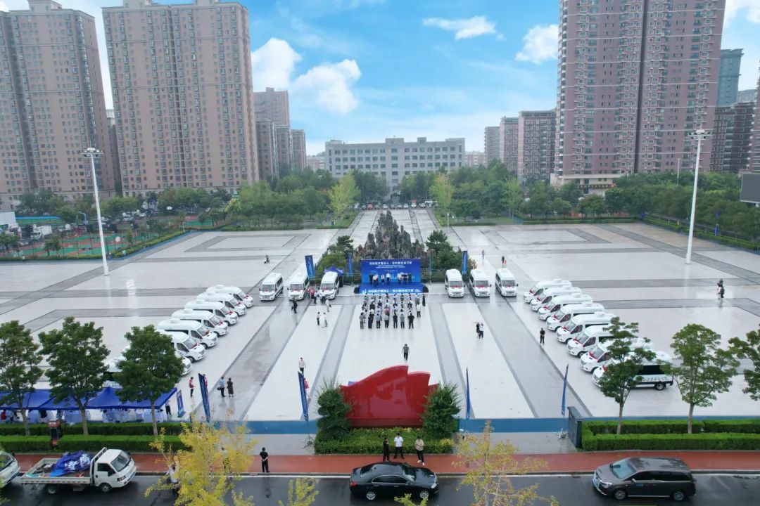 流动医疗暖民心·签约服务进万家! 永盈会民生体检巡诊车助力滑县医共体建设